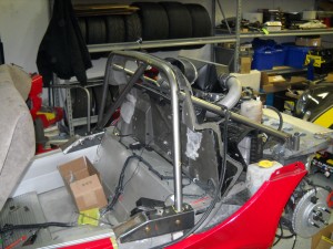 Custom Roll Cage Main Hoop Fitted to Chassis
